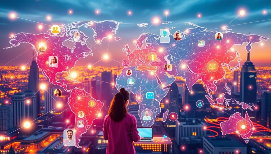 global audience reach